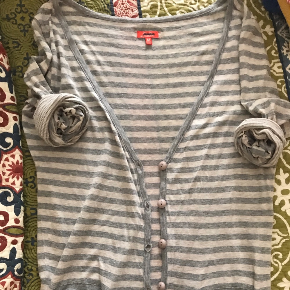 FINAL OFFER - Lightweight Striped Cardigan